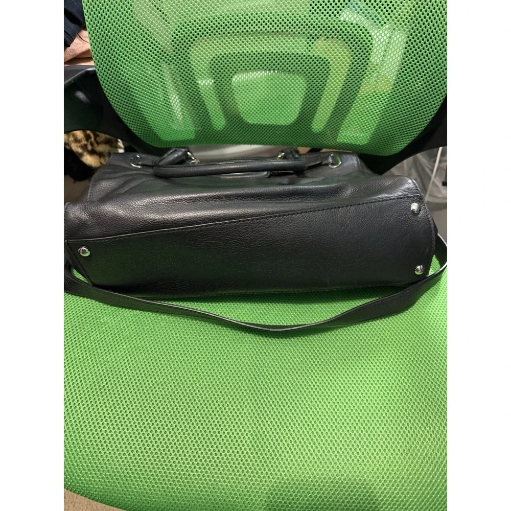 Michael Kors Women's Hamilton Medium‎ Satchel Black Bag